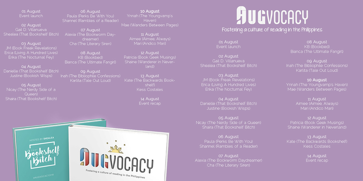 Augvocacy 2018 Blog Hop Schedule