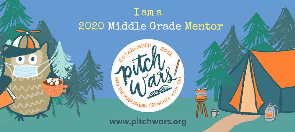 I'm a 2020 Pitch Wars Middle Grade Mentor!